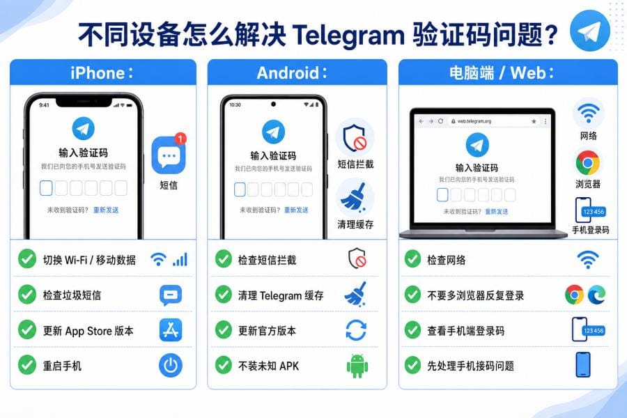Telegram 两步验证和账号安全设置