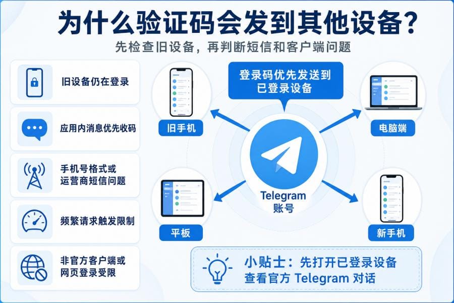 Telegram 验证码发到其他设备怎么办?收不到登录码的完整解决方法 配图 1