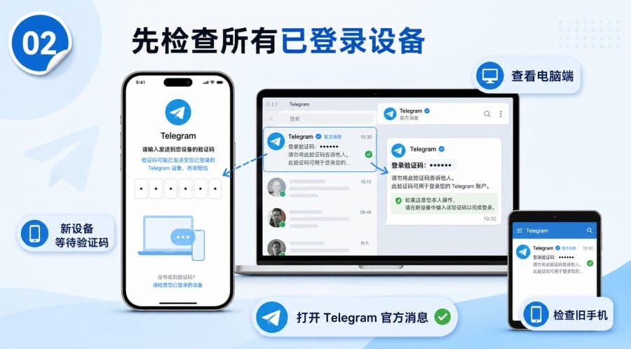 Telegram 旅行时收不到短信验证码怎么办？出国登录排查步骤 第 2 张正文图