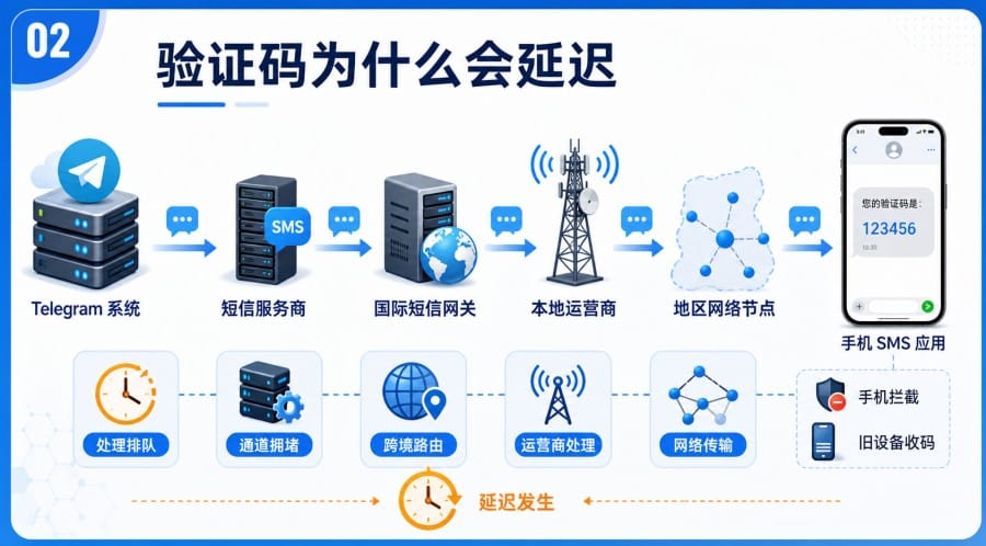Telegram 注册验证码延迟多久正常? - step 1