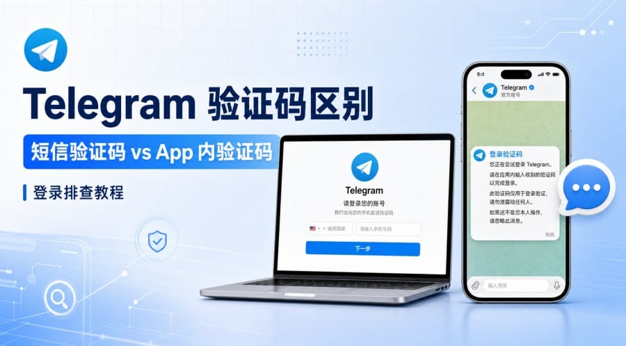 Telegram 短信验证码和 App 内验证码有什么区别?