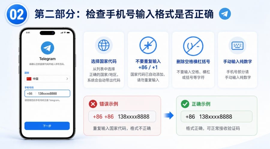 Telegram 注册提示号码不可用怎么办? - step 1