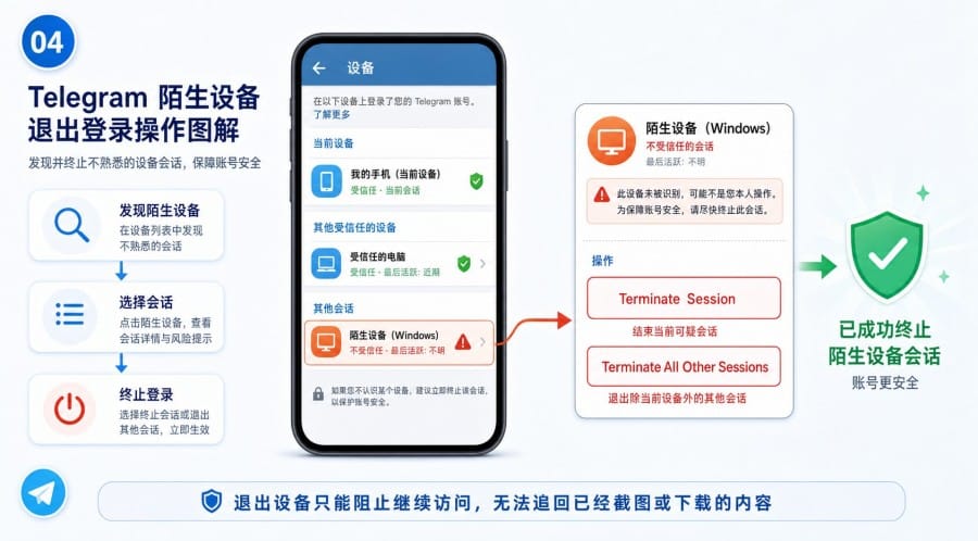 Telegram 多设备登录安全吗 - 配图 3
