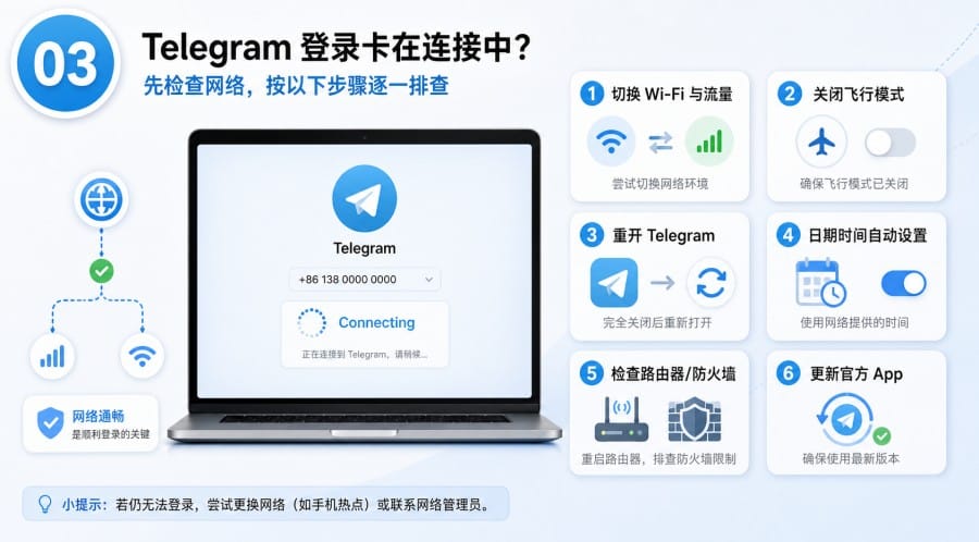 Telegram 登录失败但手机号正确怎么办 - illustration 2